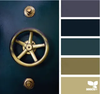 冬天系配色色卡色彩搭配