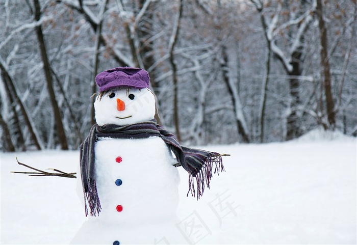 漂亮的雪人素材下载