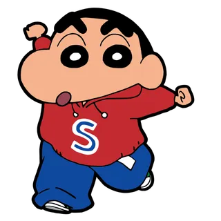 蜡笔小新可爱人物免扣素材