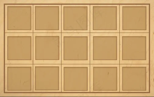 15格子方格褐色木材