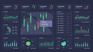 数据可视化psd模版psd模版下载