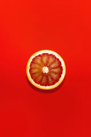 红色创意橘子背景