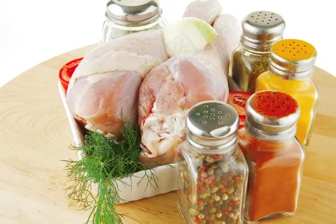 美食调料鸡腿图片 美食调料鸡腿图片