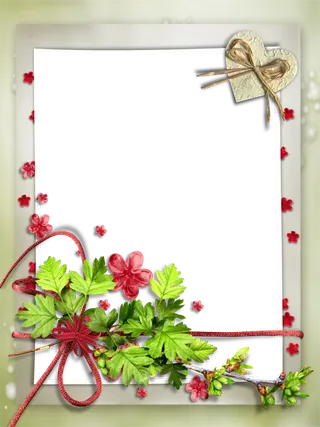 相片框爱心情人节