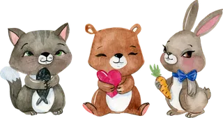 小猫小狗小兔兔年