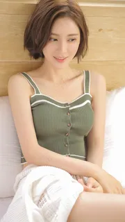 清纯美女写真素材