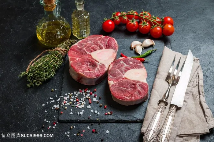 排骨猪肉高清图片