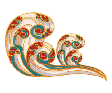 中国风中式国潮敦煌云纹祥云插画图案云朵云彩元素PSDAI设计素材 中国风中式国潮敦煌云纹祥云插画图案云朵云彩元素PSDAI设计素材