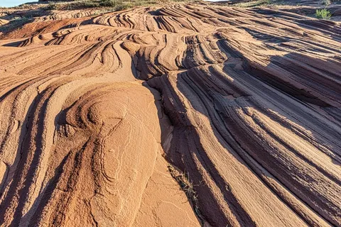 波浪谷岩石纹理