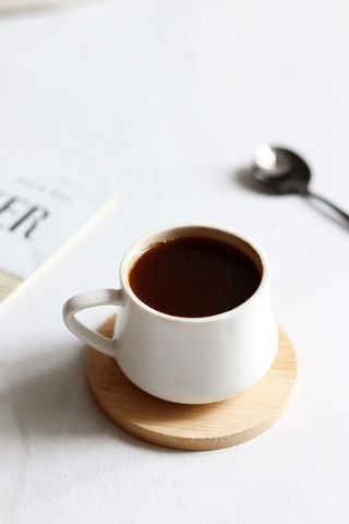 黑色美味咖啡摄影素材