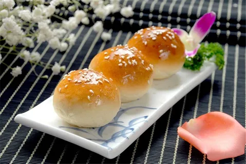 法式餐包美食素材