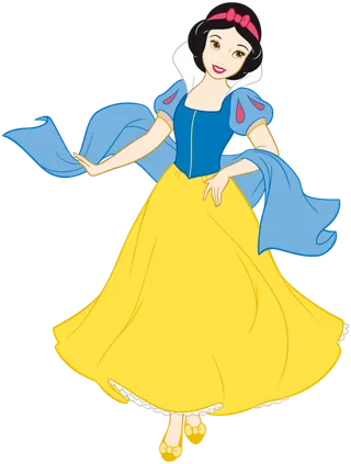 卡通人物迪士尼公主系列免抠贴图白雪公主睡美人灰姑娘PNG素材