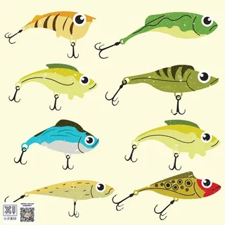 深海鱼类场景插画 (4)