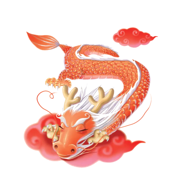 龙卡通元素