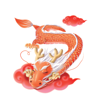 龙卡通元素