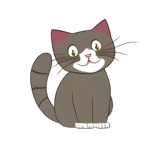 猫动物宠物免抠(2048x2048)