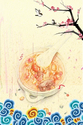 腊八节中国风设计图