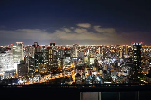 日本大阪夜景图片 日本大阪夜景图片
