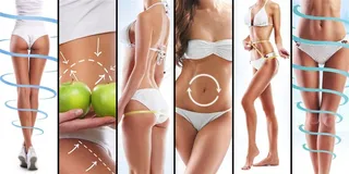 减肥瘦身的时尚美女高清写真