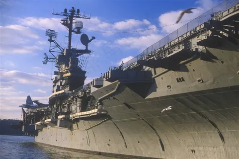 军事航空母舰素材