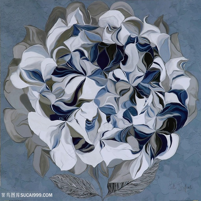 欧式花朵装饰画