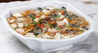 11 皮蛋珍菌烩 汇源饺子城