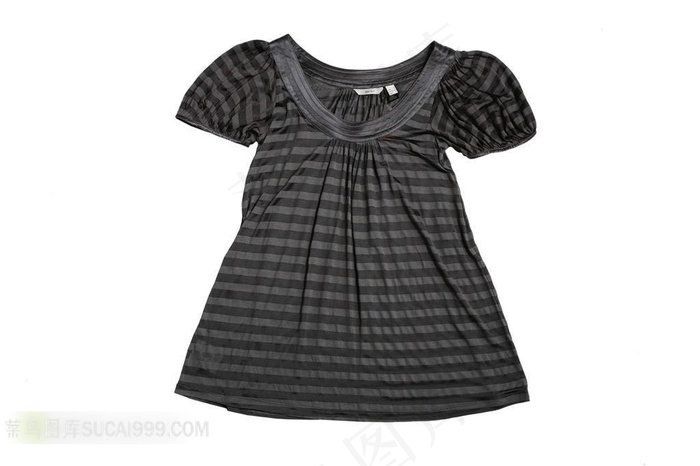 条纹夏季短上衣