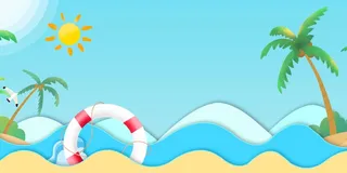 夏天 夏天清凉背景