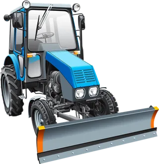 铲车卡通现代农业