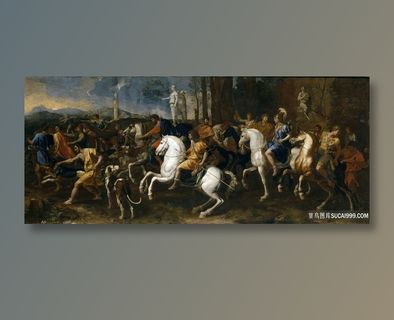 普桑，尼古拉斯-拉卡扎，阿塔兰塔和梅里格罗