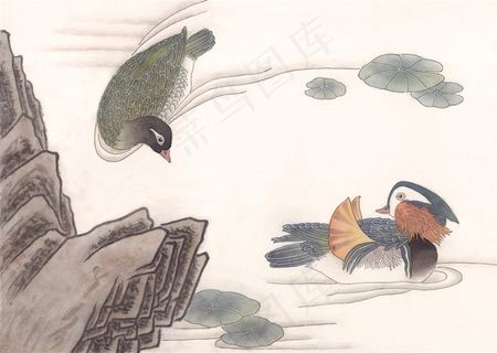 国画花鸟国画图片素材 国画花鸟国画图片素材