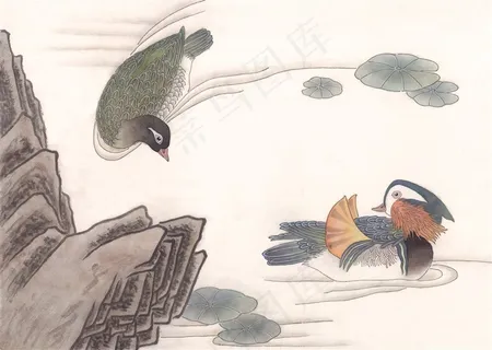 国画花鸟国画图片素材 国画花鸟国画图片素材