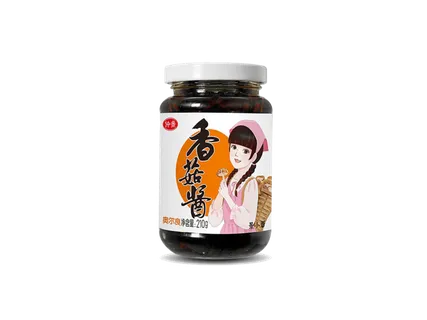 仲景香菇酱 (2)超市商品白底图免抠实物摄影png格式图片透明底