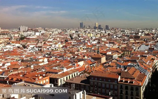 西班牙首都马德里城市房子