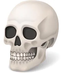 骷髅 PNG免抠(256x256)