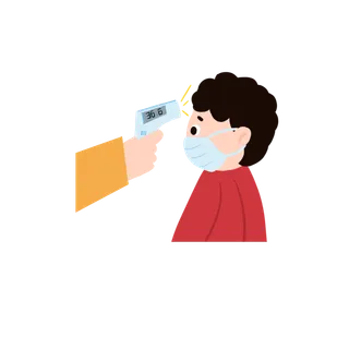 电子测温枪测额头温度