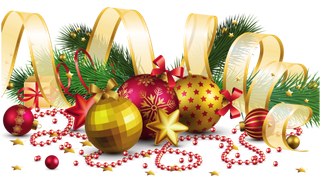 圣诞节装饰金色球飘带星星