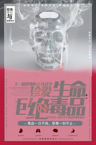 拒绝毒品海报