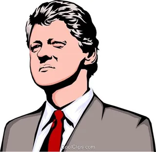 比尔克林顿 PNG免抠