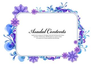 简约风名片海报边框图框素材AI矢量图 (105)