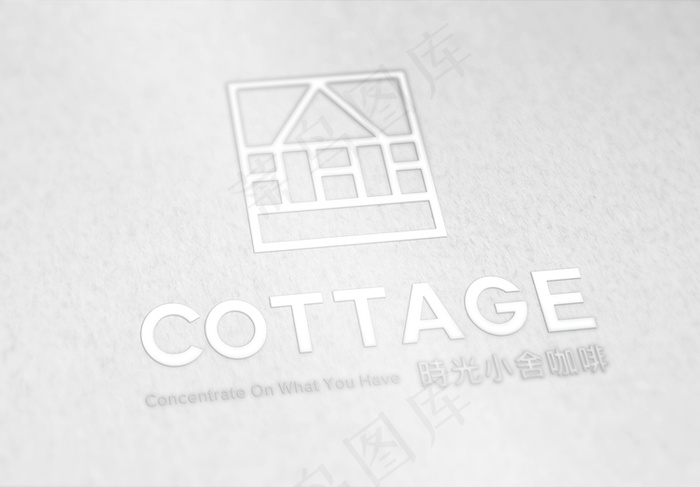 logo样机3D效果psd模版下载