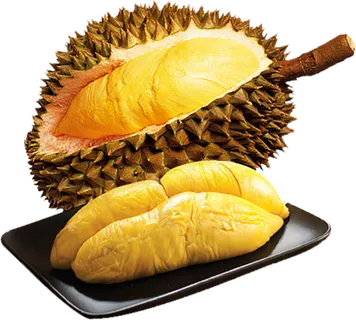 榴莲带果肉素材免扣