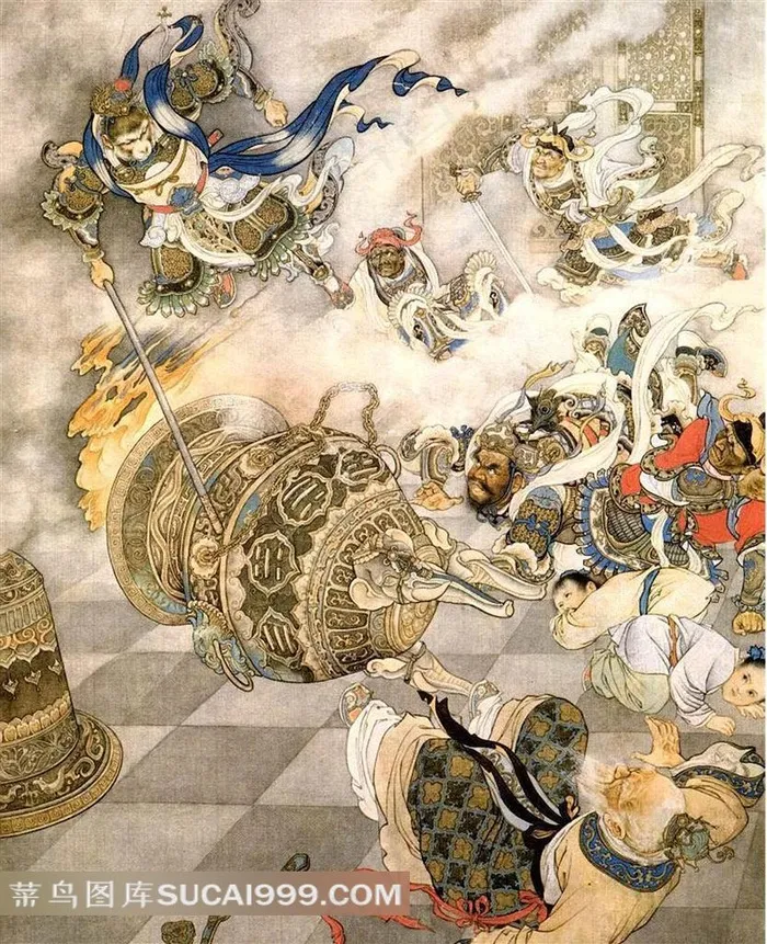 古典神话人物艺术图片