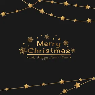 英语圣诞节海报图片