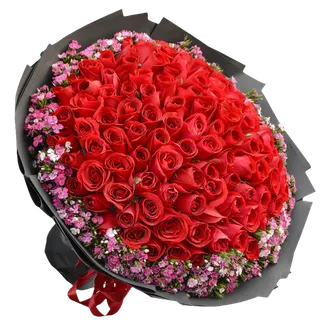 红色浪漫玫瑰免扣素材