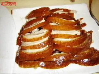 北京烤鸭美食元素菜品