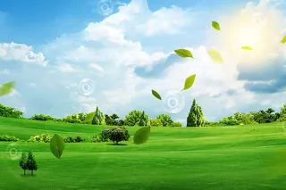 高清创意绿色环保背景图片公益海报展板宣传PSD分层平面设计素材