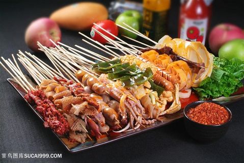 串烧的美食图片