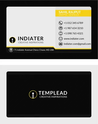 设计 创造 名片