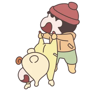 蜡笔小新可爱人物免扣素材